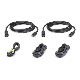 ATEN 2L-7D03UDPX5 USB DisplayPort Dual Display Secure KVM Kabel Set-Beschreibung lesen