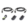 ATEN 2L-7D03UDPX5 Kit de câbles KVM sécurisé deux affichages DisplayPort USB