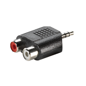 VALUE 3,5mm (ST)-zu-Cinch (2x BU) Adapter-Beschreibung lesen