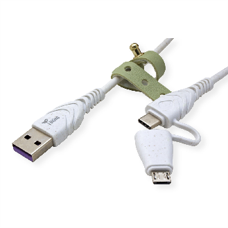 BIOnd BIO-12-TCM USB-C to Type-C+Micro 3A Cable, 1,2 m-Beschreibung lesen