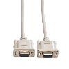 ROLINE 9-9pol. Link-Kabel, BU/BU, 3 m