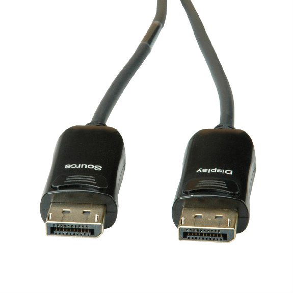 VALUE Câble DisplayPort v1.4 (AOC), M/M, 50 m-Lire la description