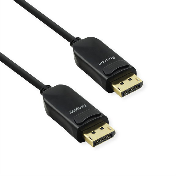 VALUE Câble DisplayPort v1.4 (AOC), M/M, 50 m-Lire la description