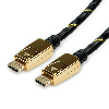 ROLINE GOLD Câble DisplayPort, v1.4, DP M - DP M, 2 m