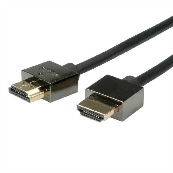 ROLINE Câble Notebook HDMI High Speed avec Ethernet, noir, 1,5 m-Lire la description