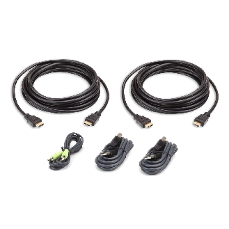ATEN 2L-7D03UHX5 USB HDMI Dual Display Secure KVM Kabel Set-Beschreibung lesen