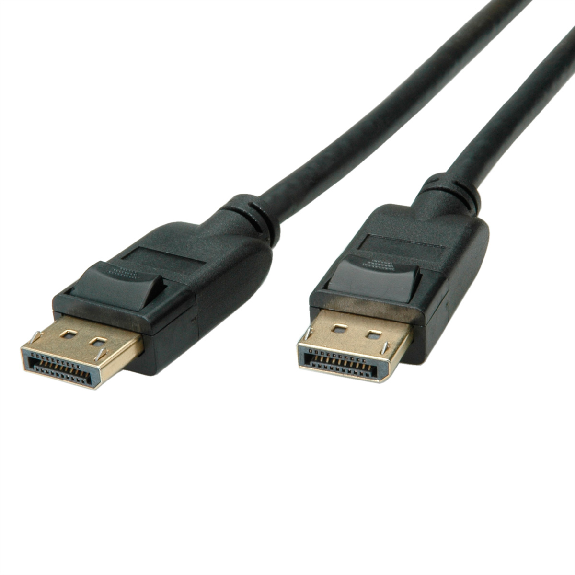 ROLINE RM Câble DisplayPort v1.4, DP M - DP M, noir, 3 m-Lire la description