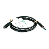 ROLINE GREEN Câble USB 3.2 Gen 1, A-C, M/M, noir, 1 m