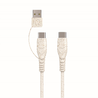 BIOnd BIO-CT-TC USB-C to Type-C+A 3A Cable, 1,2 m-Beschreibung lesen