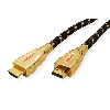 ROLINE GOLD Câble HDMI Ultra HD avec Ethernet, M/M, 5 m