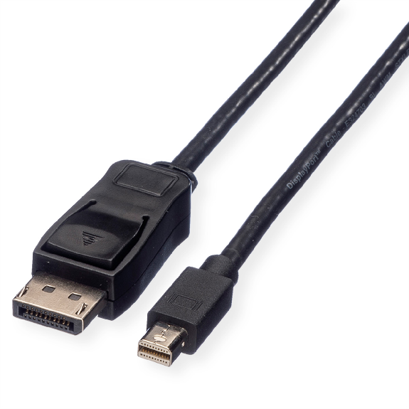 VALUE Câble DisplayPort DP M - Mini DP M, noir, 3 m-Lire la description
