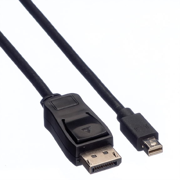 VALUE Câble DisplayPort DP M - Mini DP M, noir, 3 m-Lire la description
