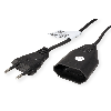 BACHMANN Câble prolongateur Euro 230V/2,5A, noir, 5 m