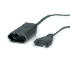 BACHMANN Câble prolongateur Euro 230V/2,5A, noir, 5 m