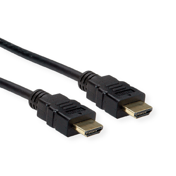 ROLINE Câble HDMI High Speed avec Ethernet, TPE, noir, 5 m-Lire la description