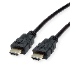 ROLINE Câble HDMI High Speed avec Ethernet, TPE, noir, 5 m