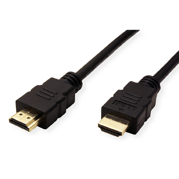 ROLINE Câble HDMI High Speed avec Ethernet, TPE, noir, 5 m-Lire la description
