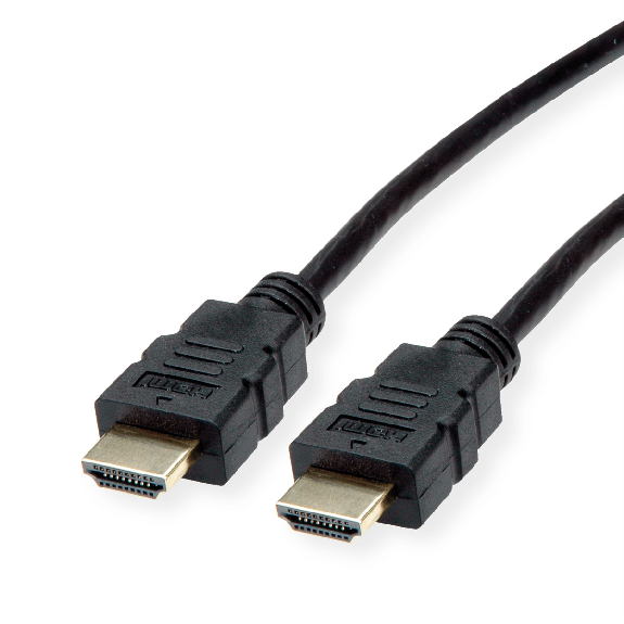 ROLINE Câble HDMI High Speed avec Ethernet, TPE, noir, 5 m-Lire la description