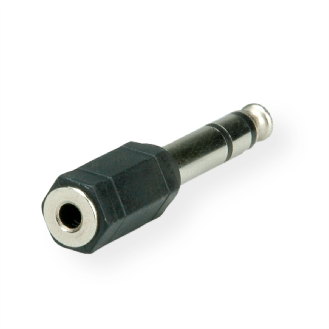 ROLINE Stereo Adapter 6,35 mm Stecker - 3,5 mm Buchse-Beschreibung lesen