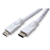 VALUE HDMI High Speed Kabel mit Ethernet, weiß, 15 m