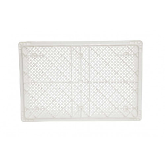 Bac europe ajouré 600x400x220 mm blanc Multiroir-Lire la description