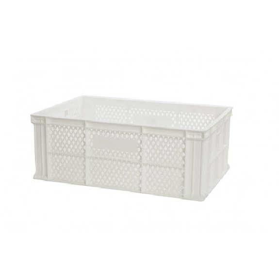 Bac europe ajouré 600x400x220 mm blanc Multiroir-Lire la description