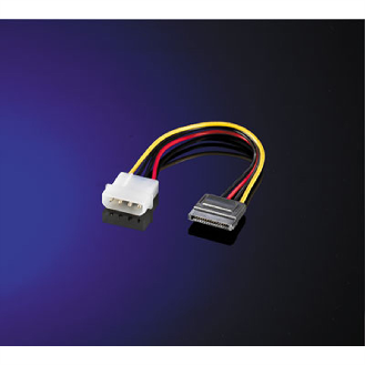 ROLINE Adapterkabel 4 pol. HDD / SATA, 0,15 m-Beschreibung lesen