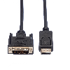 VALUE Câble DisplayPort DP M - DVI(24+1) M, LSOH, noir, 1 m