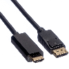 ROLINE Câble DisplayPort DP - UHDTV, M/M, noir, 2 m