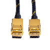 ROLINE GOLD Câble DisplayPort DP M - DP M, 3 m
