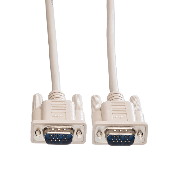 ROLINE VGA Câble pour écran HD15 M - HD15 M B-B, 3 m ROLINE VGA Câble pour écran HD15 M - HD15 M B-B, 3 m-Lire la description