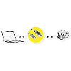 ROLINE Câble USB2.0 Type C - B, M/M, noir, 3 m