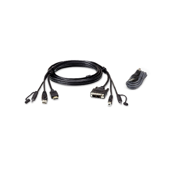 ATEN 2L-7D02DHX2 Kit de câbles KVM sécurisé HDMI à DVI-D USB ATEN 2L-7D02DHX2 Kit de câbles KVM sécurisé HDMI à DVI-D USB-Lire la description