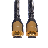 ROLINE PREMIUM Câble HDMI Ultra HD avec Ethernet, 4K, M/M, noir, 2 m