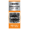 ROLINE PREMIUM Câble HDMI Ultra HD avec Ethernet, 4K, M/M, noir, 2 m
