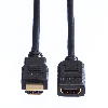 VALUE Câble HDMI High Speed avec Ethernet M/F, 1 m