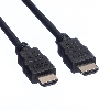 VALUE HDMI High Speed Kabel mit Ethernet, schwarz, 7,5 m