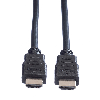 VALUE HDMI High Speed Kabel mit Ethernet, schwarz, 7,5 m