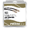 ROLINE GOLD Cinch-Verbindungskabel simplex ST/ST, weiss, Retail Blister, 5 m ROLINE GOLD Cinch-Verbindungskabel simplex ST/ST, weiss, Retail Blister, 5 m