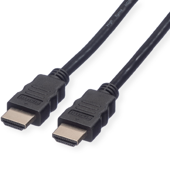 VALUE Câble HDMI Ultra HD avec Ethernet, 4K, M/M, noir, 5 m-Lire la description