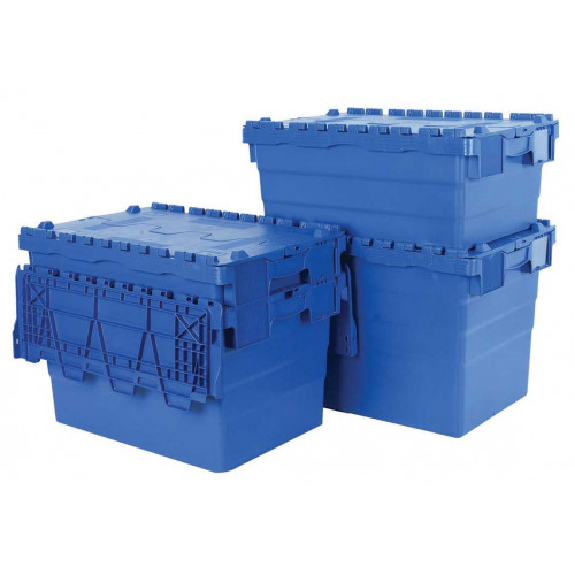Bac ALC 600x400x416 mm bleu couvercle crocodile Multiroir-Lire la description