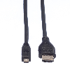 ROLINE Câble HDMI High Speed avec Ethernet, HDMI M - Micro HDMI M, 2 m ROLINE Câble HDMI High Speed avec Ethernet, HDMI M - Micro HDMI M, 2 m