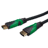 ROLINE GREEN ATC Câble HDMI avec Ethernet Ultra HD 8K, M/M, noir, 2 m