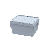 Bac de transport - 400x300xH222 mm - Gris - Multiroir