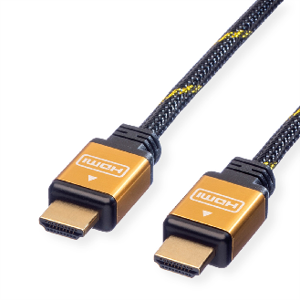 ROLINE GOLD HDMI High Speed Kabel, ST-ST, Retail Blister, 3 m-Beschreibung lesen