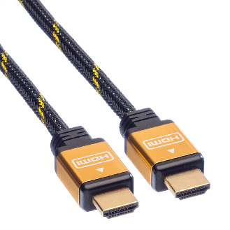 ROLINE GOLD HDMI High Speed Kabel, ST-ST, Retail Blister, 3 m-Beschreibung lesen