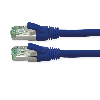 ROLINE RM Cordon Cat.6A S/FTP(PiMF), bleu, 1,5 m