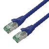 ROLINE RM Cordon Cat.6A S/FTP(PiMF), bleu, 1,5 m