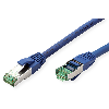 ROLINE RM Cordon Cat.6A S/FTP(PiMF), bleu, 1,5 m