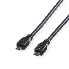 ROLINE Câble USB 2.0, Micro USB A mâle - Micro USB B mâle, 1,8m ROLINE Câble USB 2.0, Micro USB A mâle - Micro USB B mâle, 1,8m